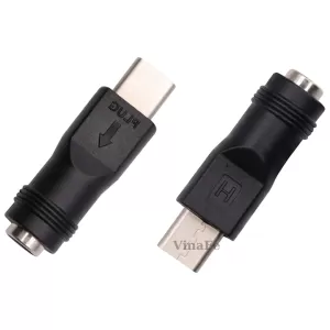 Jack DC 5.5x2.1mm Sang USB-C